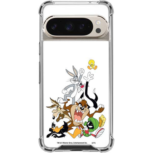 Looney Tunes All Together Pixel 9 Pro XL Clear Case